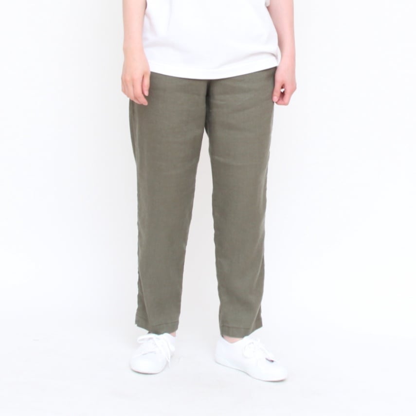 【再値下げ・30%OFF】【残り僅か】D.M.Gリネンレグレットパンツ
