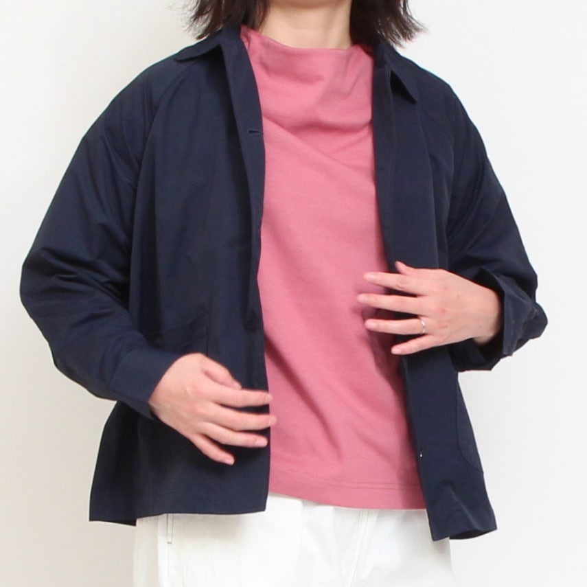 【PINKのみ ラスト1点】NARUボトルネックプルオーバー