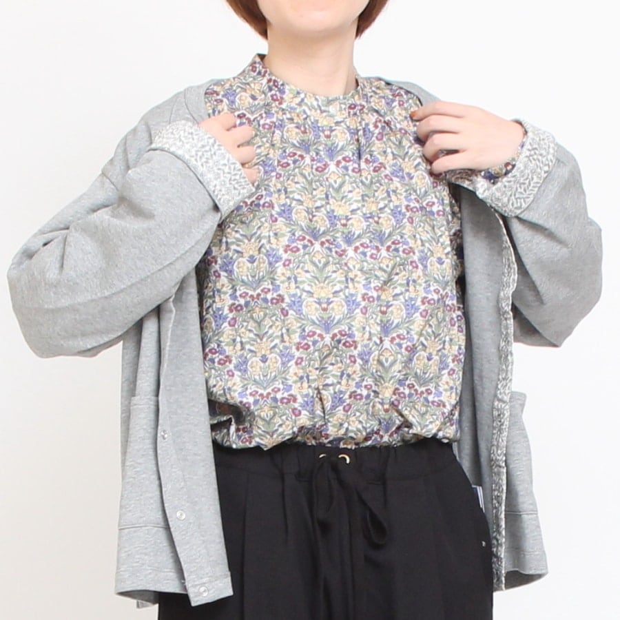 【20%OFF】【PURPLEのみ 残り僅か】80s Sea Grass長袖Aラインプルオーバー