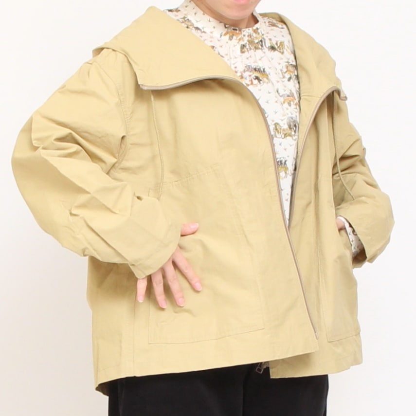 【20%OFF】【BEIGEのみ ラスト1点】D.M.Gマリンパーカー24AW