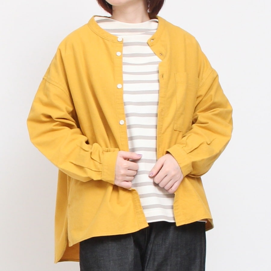 【20%OFF】【BLACKのみ ラスト1点】D.M.GフランネルBIGポケットシャツ