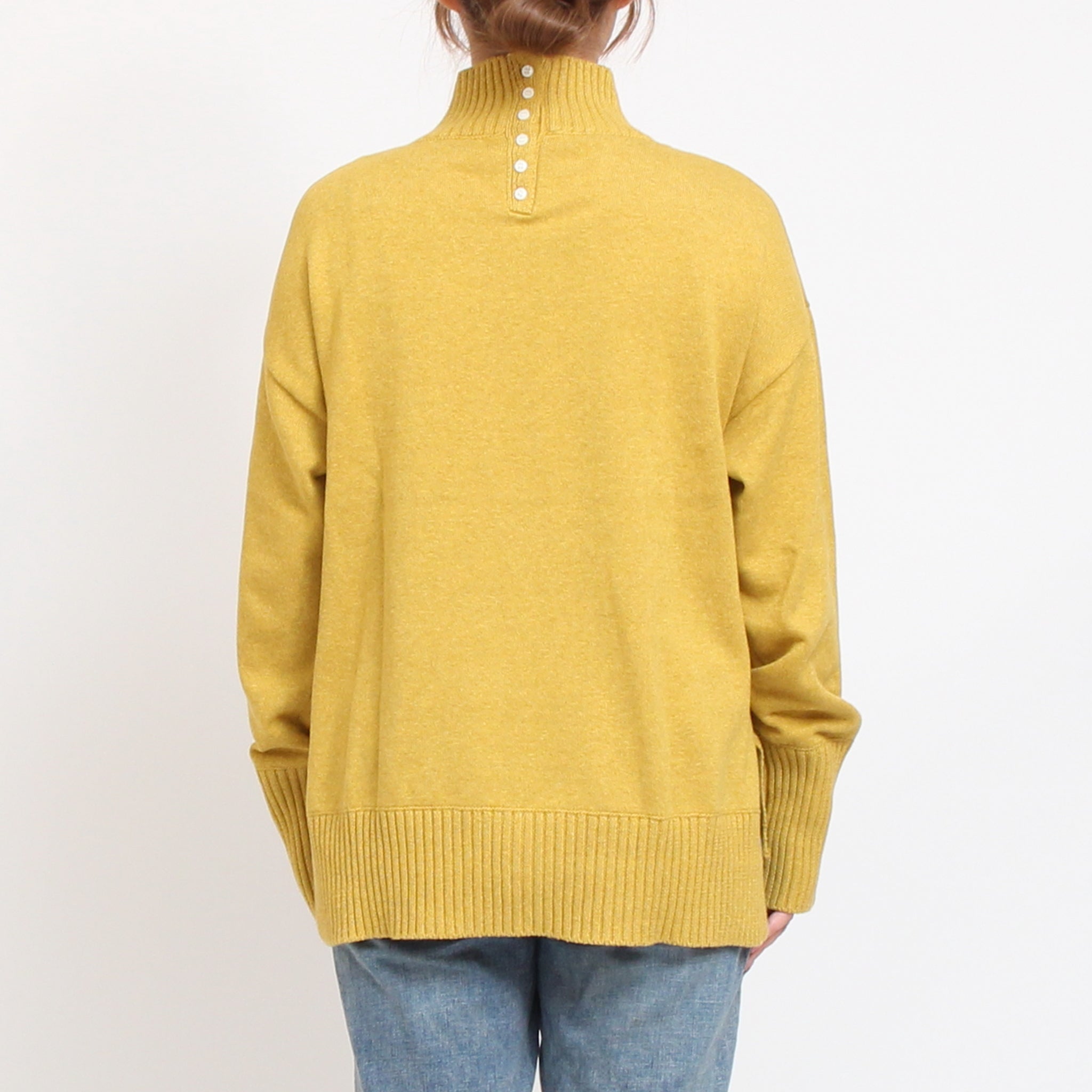 【WINE・NAVY残り僅か】 mao madeソフトコットンハイネックプルオーバー2510