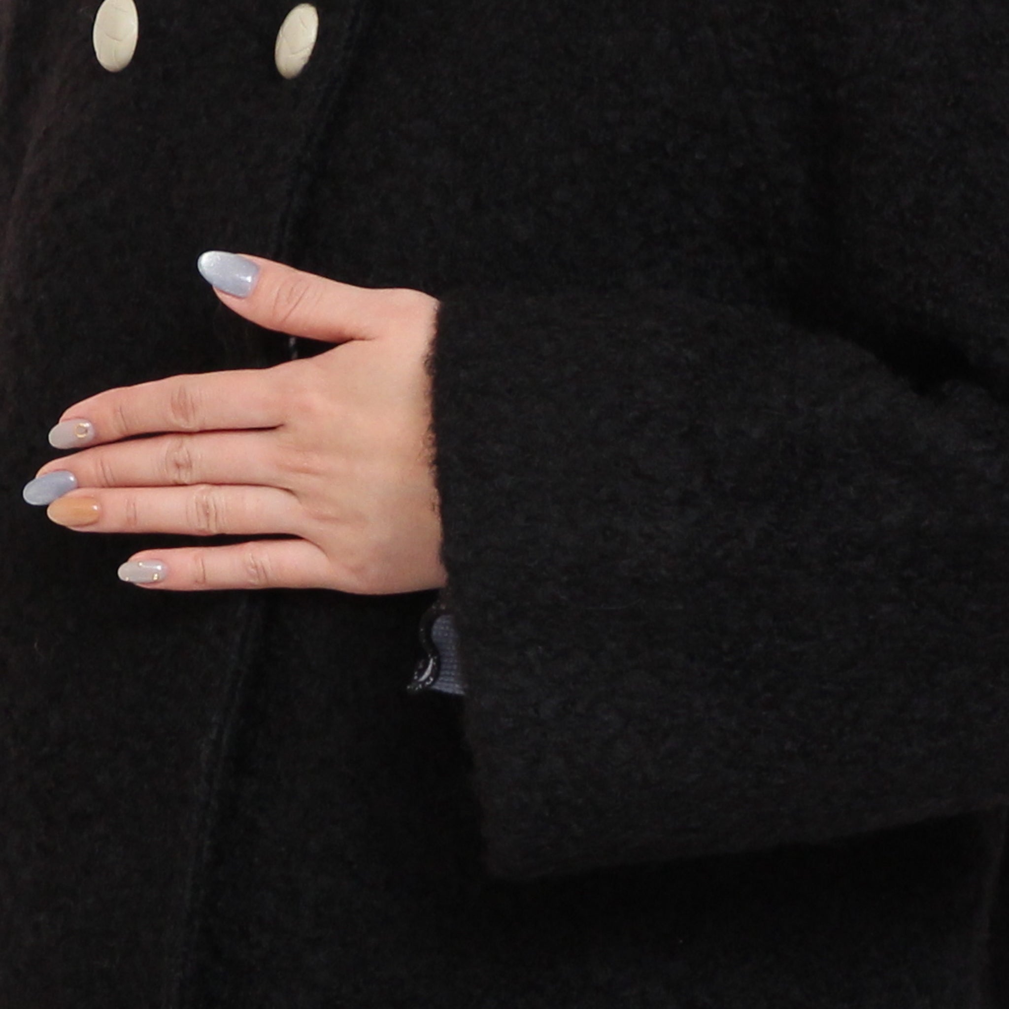 【BLACKラスト1点】Pont de Chalonsダブルショートコート