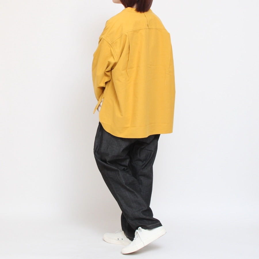 【20%OFF】【BLACKのみ ラスト1点】D.M.GフランネルBIGポケットシャツ