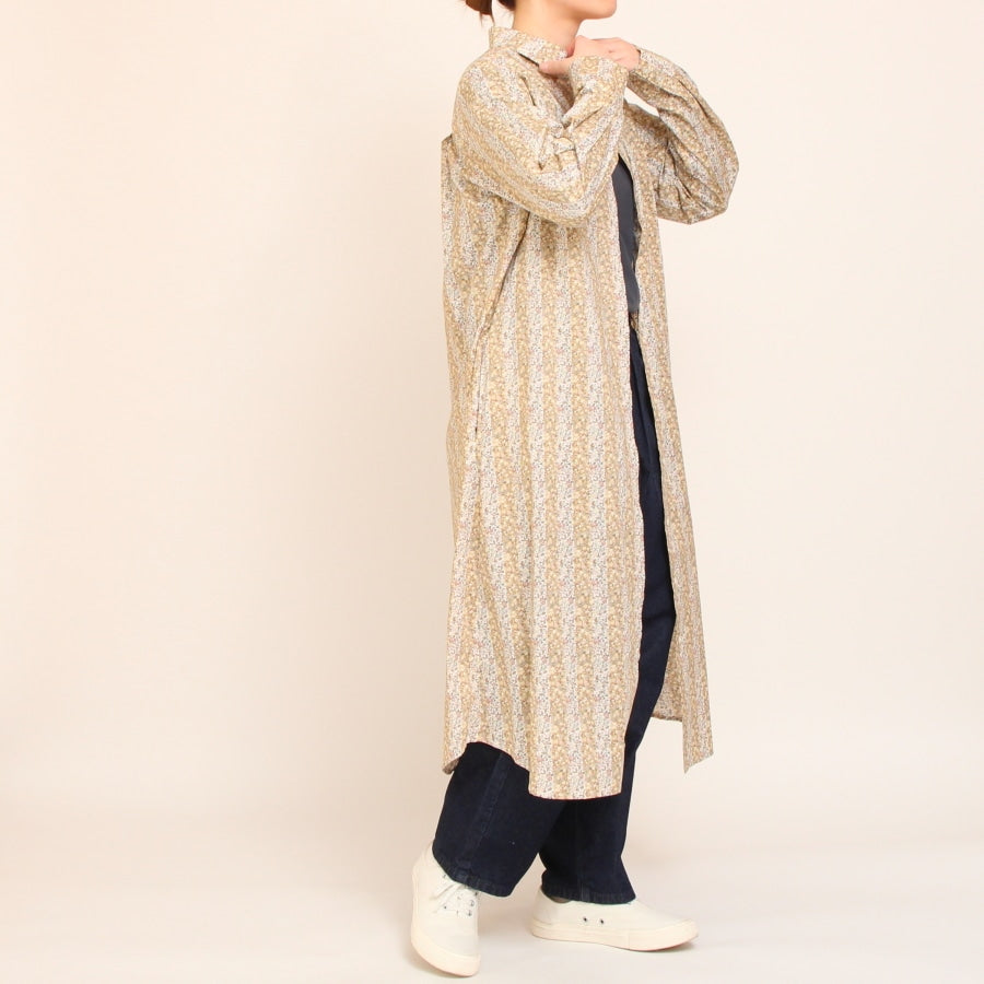LIBERTY長袖レギュラーカラーワンピース(2503)