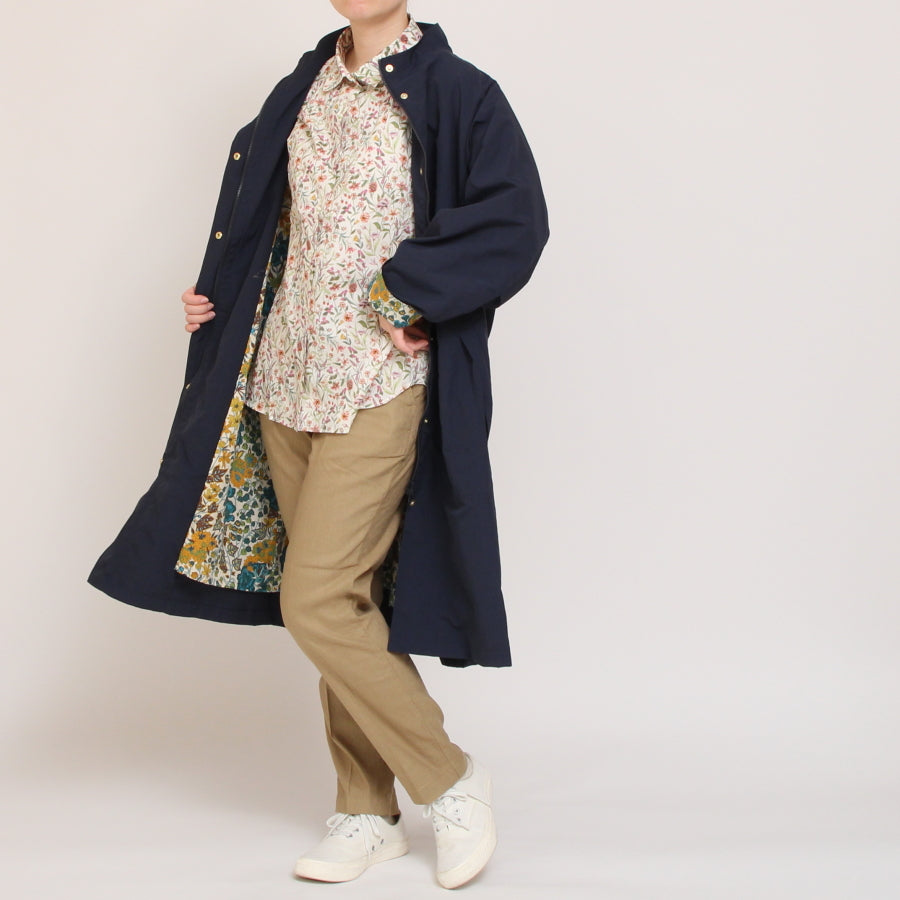 【20%OFF】【YELLOWのみ ラスト1点ずつ】リバティ長袖レギュラーシャツ(2503)