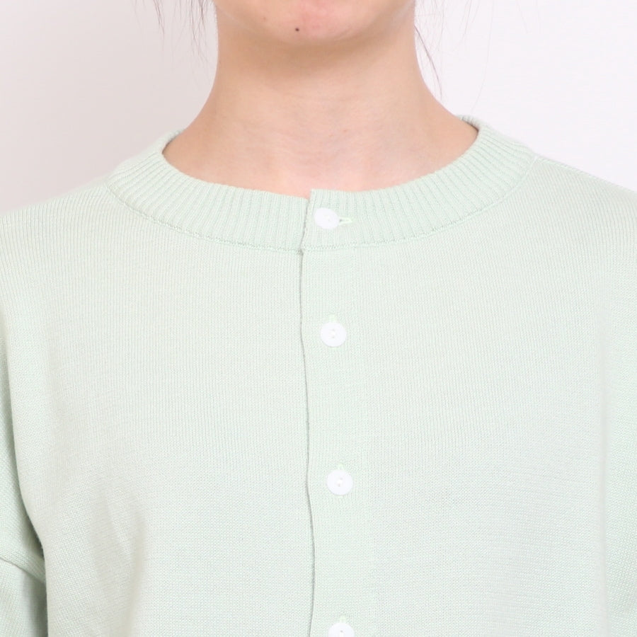 【30%OFF】【BLUE・BEIGE ラスト1点ずつ】NARU2WAYニットカーディガン(2401)