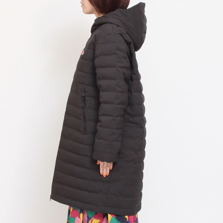 【CHARCOAL GRAYのみ】DANTONウールライクミドルダウンコート24