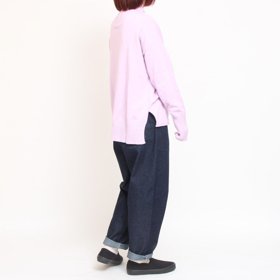 【MINTのみ】mao madeソフトコットンハイネックプルオーバー(2411)