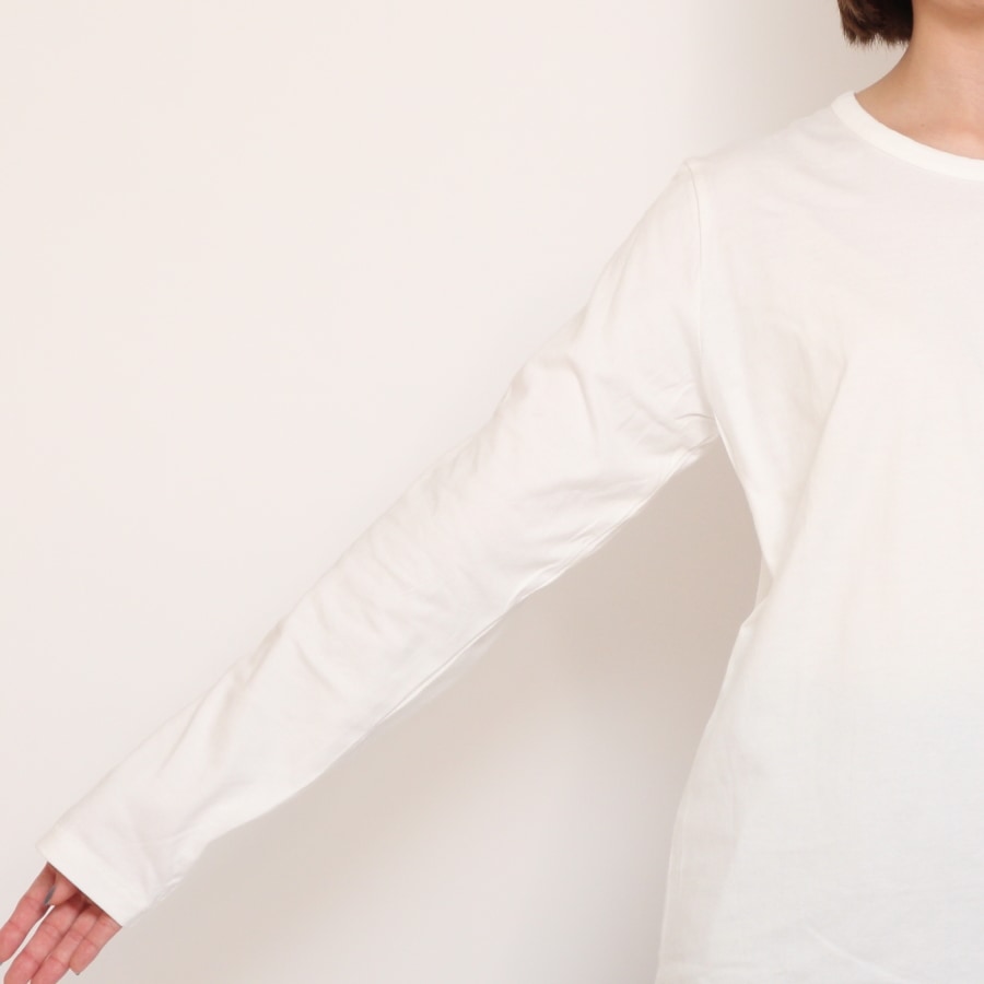 NARU無地長袖ロングTシャツ