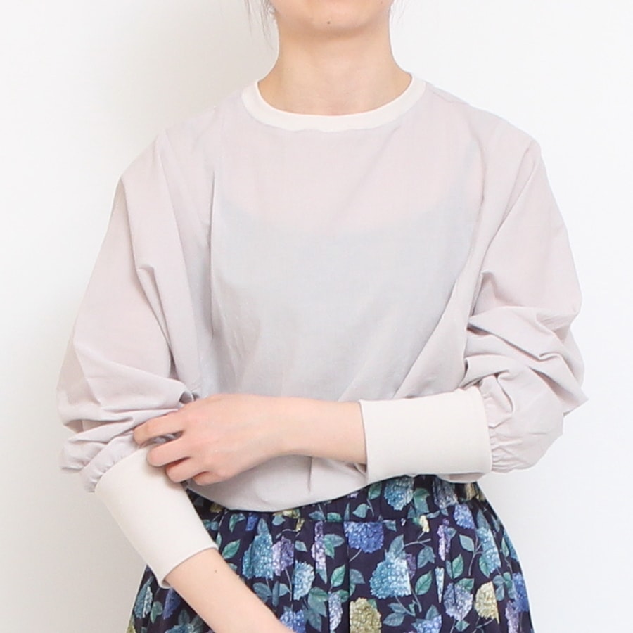 【30%OFF】【WHITE ラスト1点】NARUミルドシャツ24SS