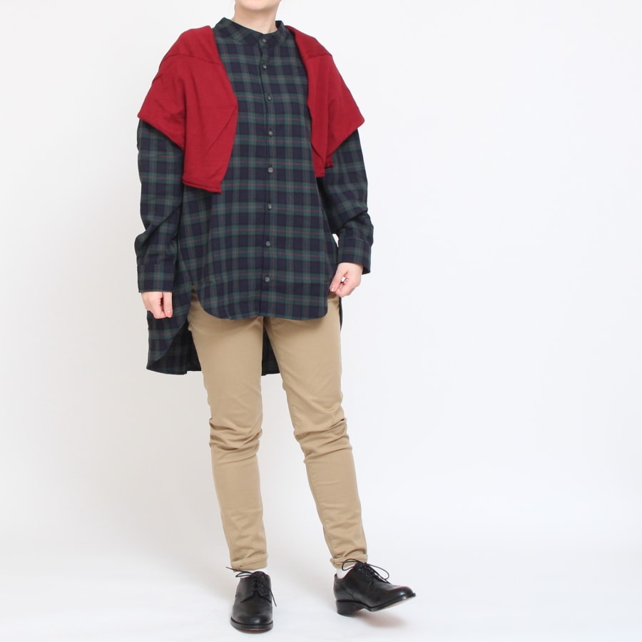 【30%OFF】【残り僅か】mao madeピマコットン7分袖カーディガン(2407)