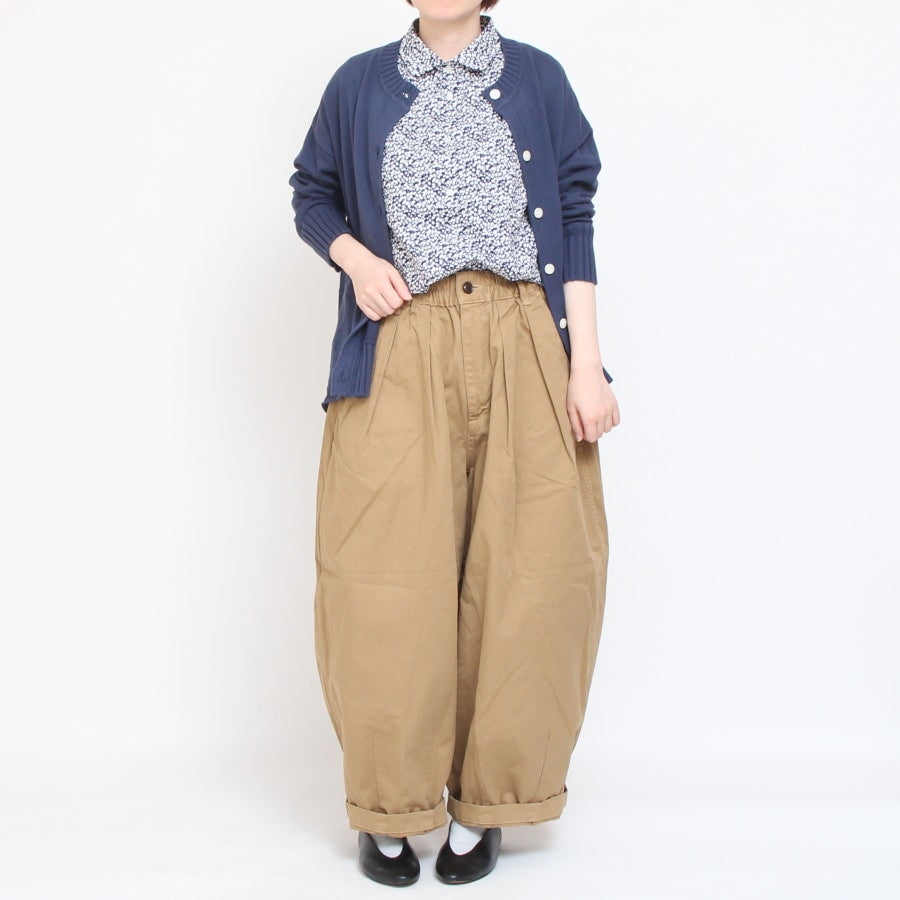 【KHAKI サイズ2のみ ラスト1点】リバティ半袖レギュラーシャツ(2408)