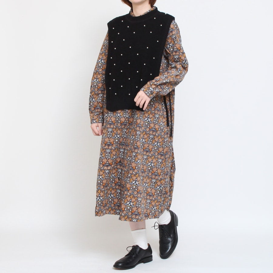 【50%OFF】sosottoパールニットベスト