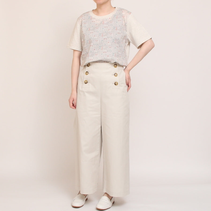 【WHITEラスト1点】LIBERTY MIX Tシャツ(2505)