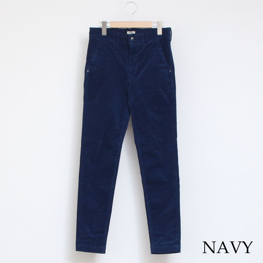 【30%OFF】【NAVY残り僅か】D.M.Gコーデュロイスリムトラウザーパンツ