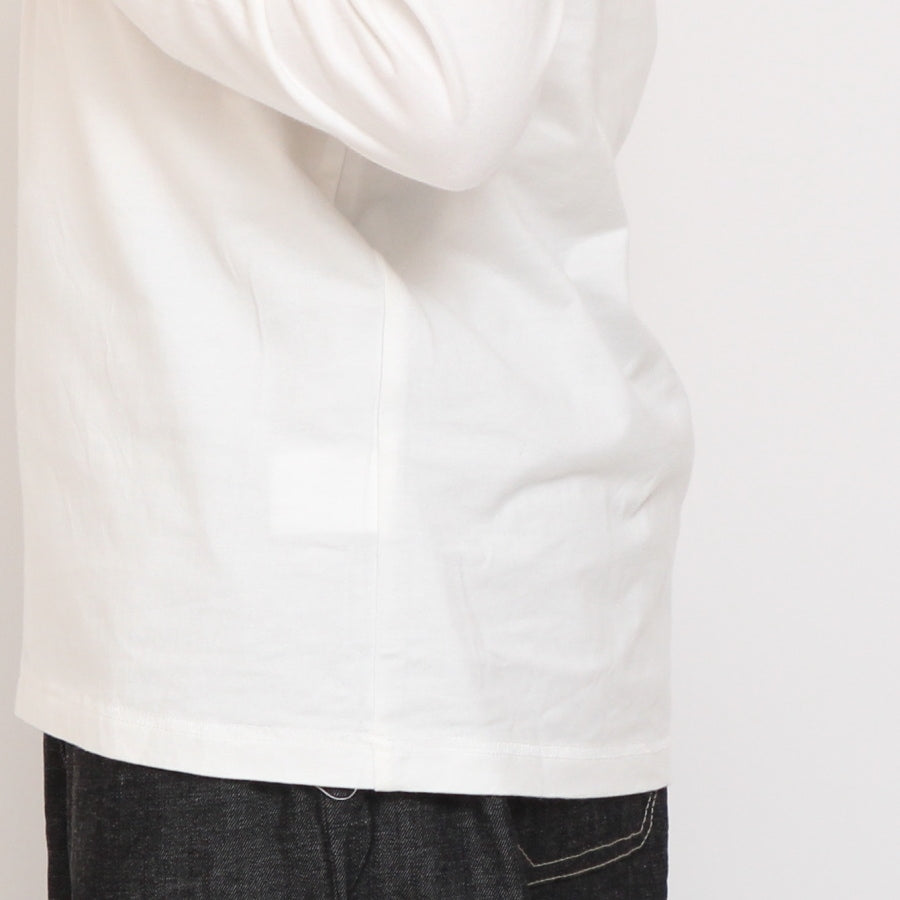 NARU無地長袖ロングTシャツ