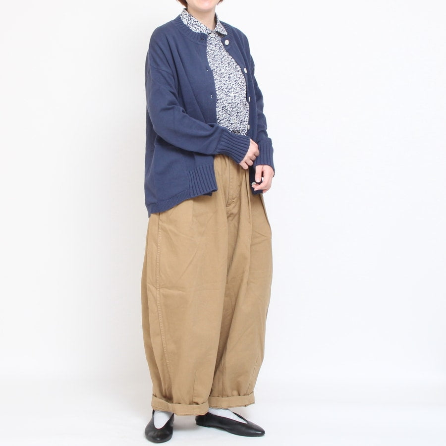 【KHAKI サイズ2のみ ラスト1点】リバティ半袖レギュラーシャツ(2408)