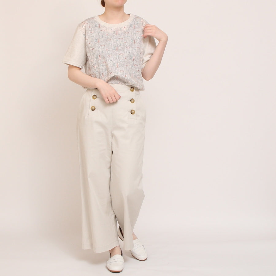 【WHITEラスト1点】LIBERTY MIX Tシャツ(2505)