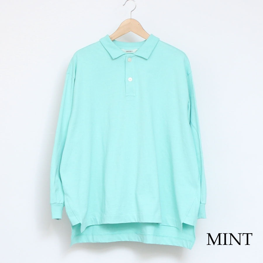 【20%OFF】【MINTラスト1点】HARVESTYジャンボポロシャツ