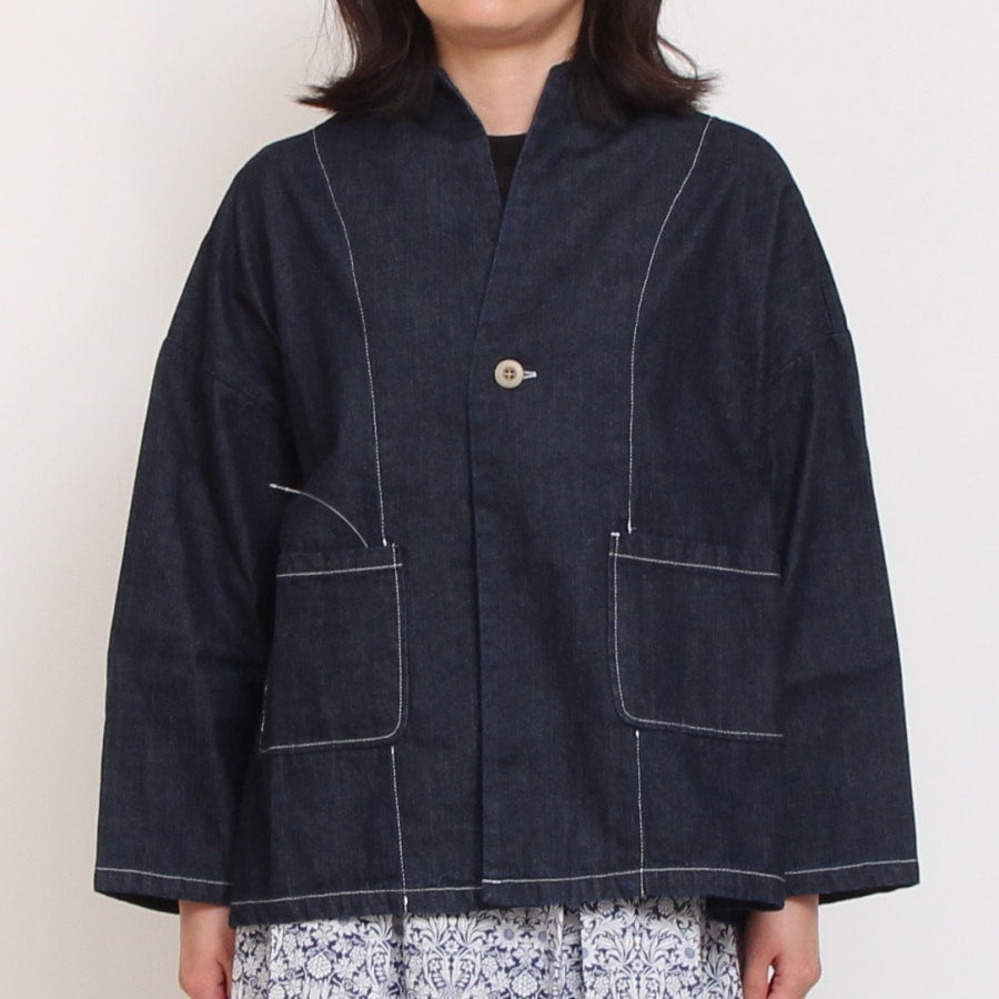 【再値下げ】【IVORYのみラスト1点】NARUムラデニムジャケット