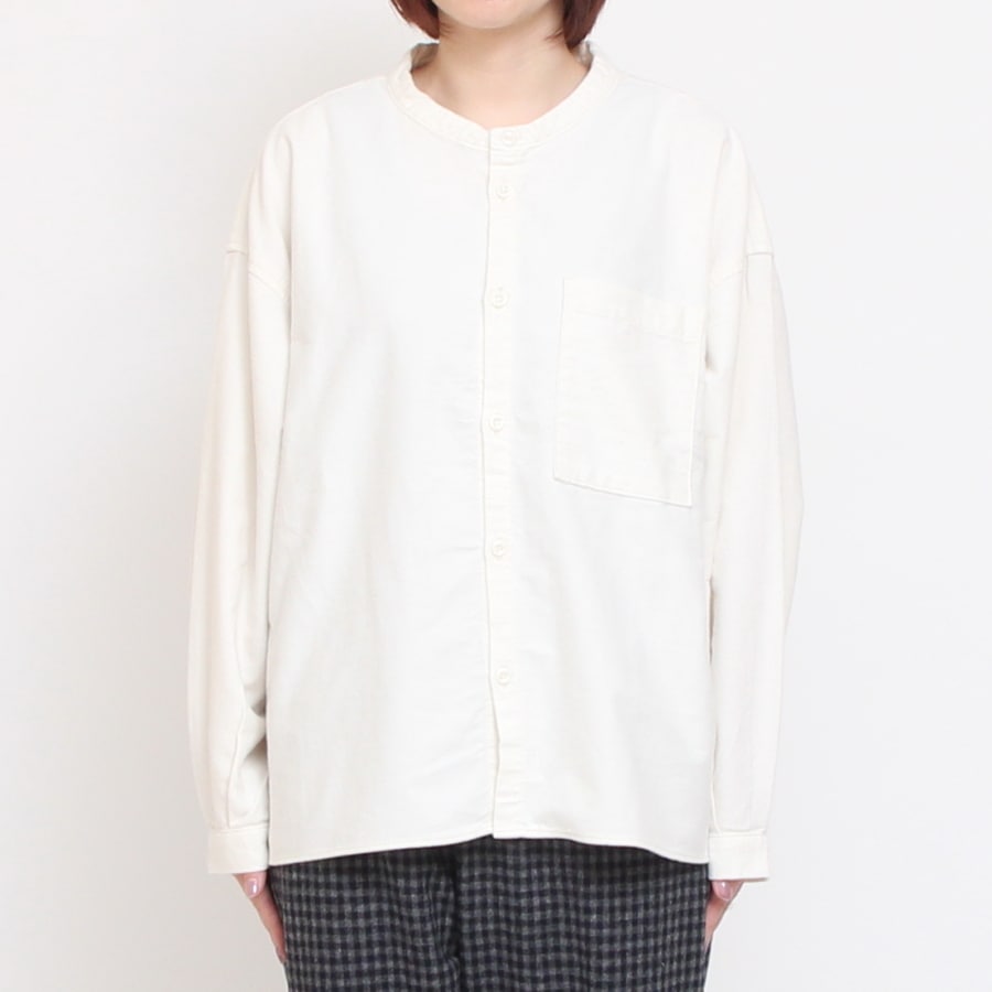 【20%OFF】【BLACKのみ ラスト1点】D.M.GフランネルBIGポケットシャツ