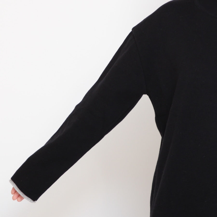 【再値下げ】NARUロール配色ニットプルオーバー