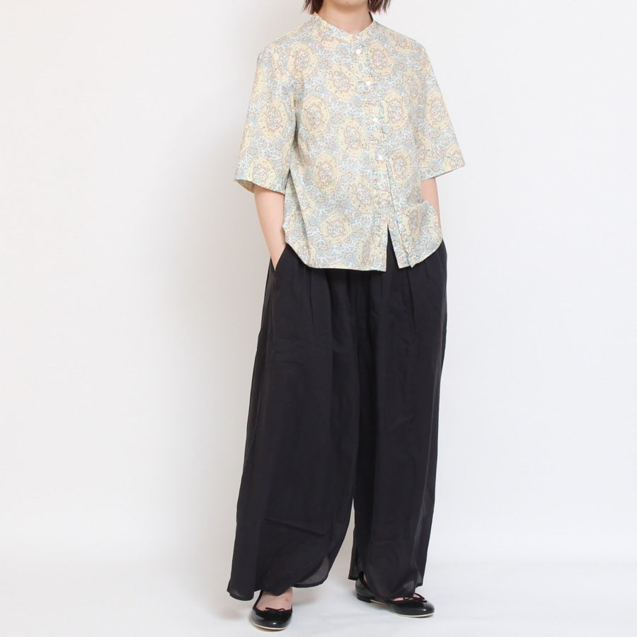 【20%OFF】【YELLOW・REDのみ ラスト1点】HOKKOH LIBERTY フロントフリルシャツ(2506)