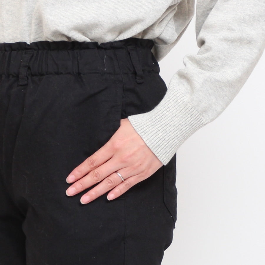 【40%OFF】【BLACKのみ 残り僅か】Brocante起毛コクパンツ