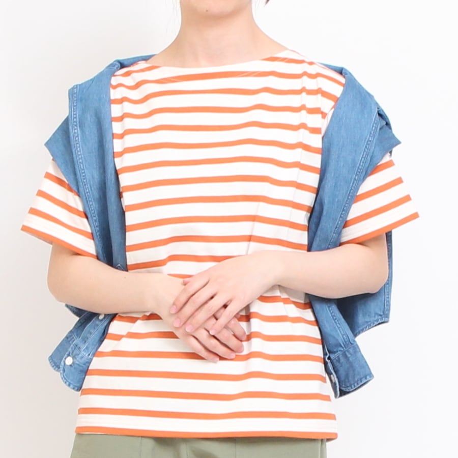 【20%OFF】【BLUEのみ ラスト1点】ORCIVAL SUVIN半袖Tシャツ24