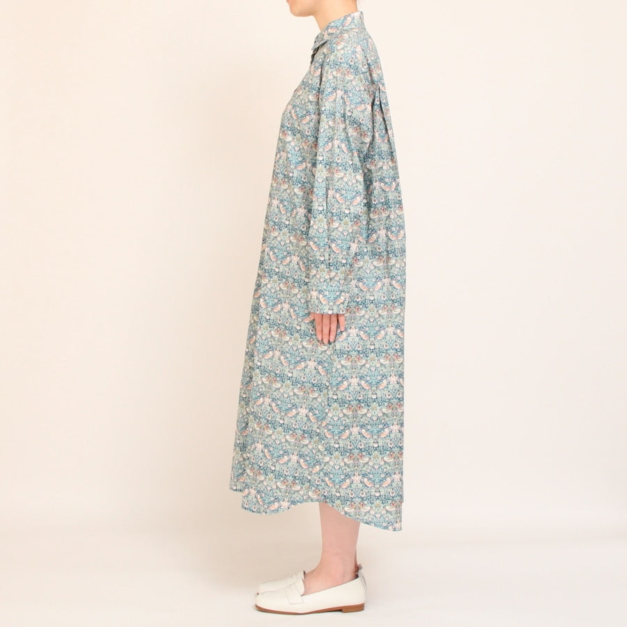 LIBERTY長袖レギュラーカラーワンピース(2503)