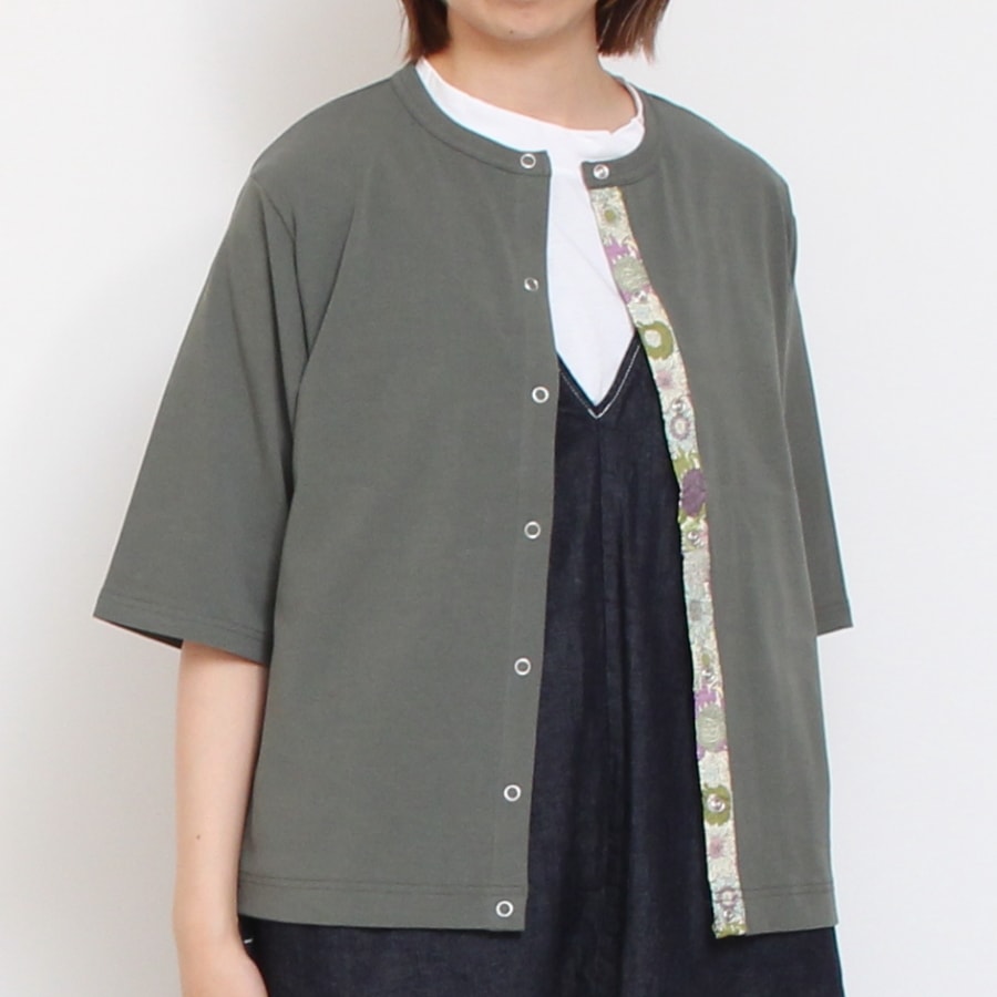 sosotto 前立てLIBERTYフライスカーディガン
