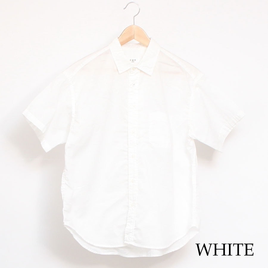 【30%OFF】【WHITEのみ】D.M.G ショートスリーブボックスシャツ