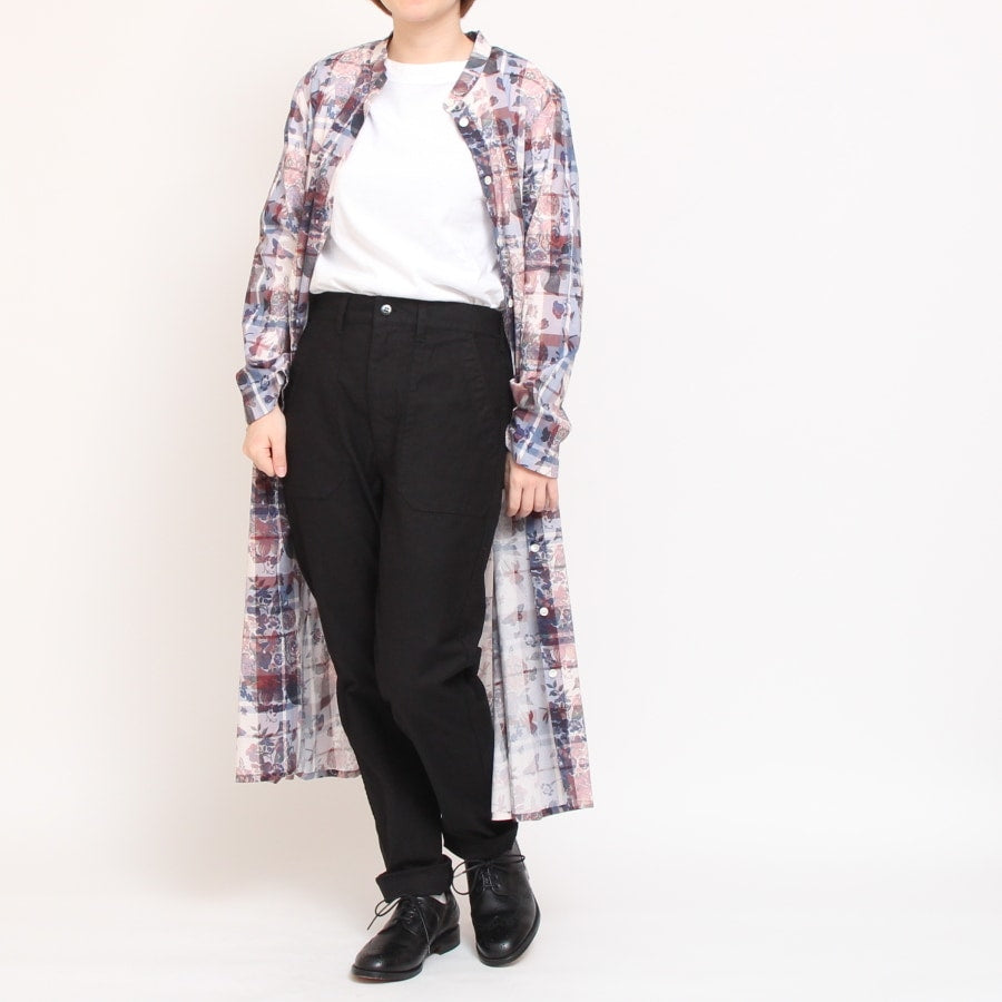 【残り僅か】D.M.Gバックサテンレグレットベーカーパンツ