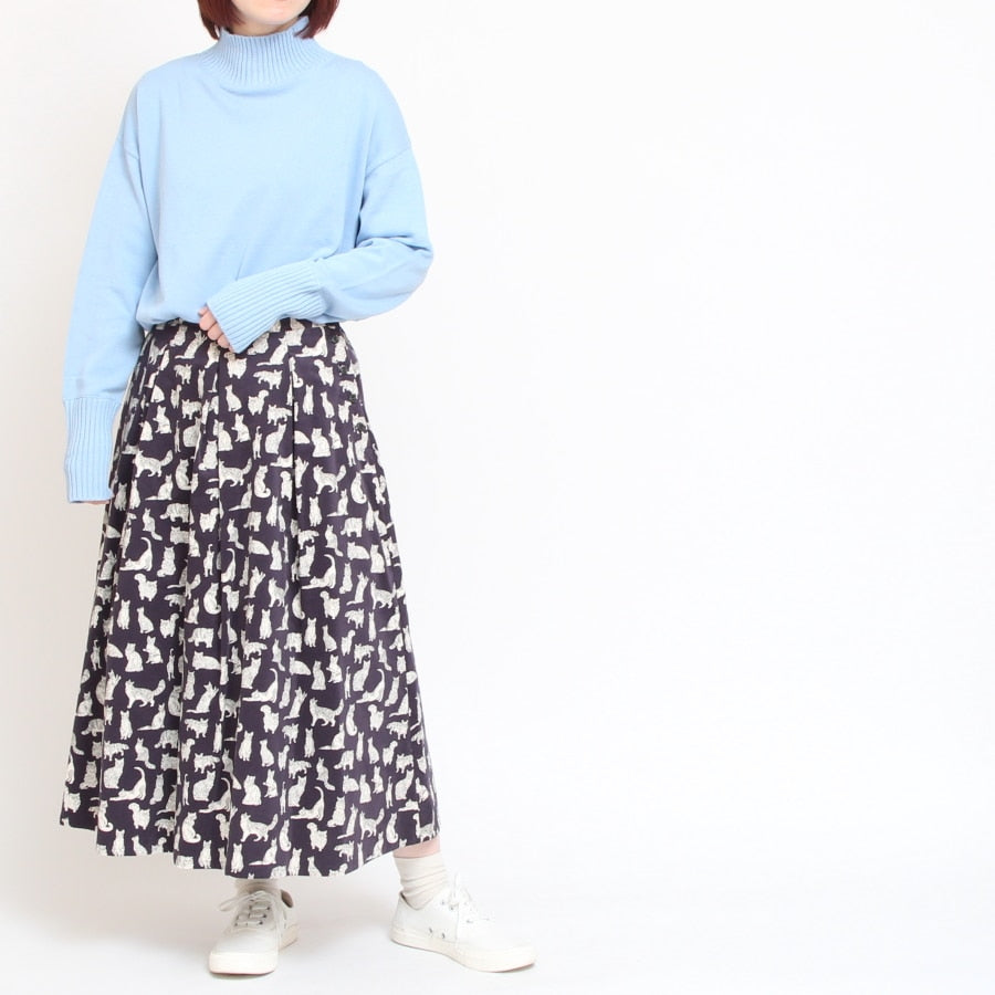 【MINTのみ】mao madeソフトコットンハイネックプルオーバー(2411)