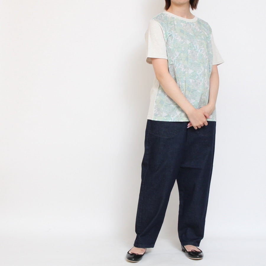 【BEIGEのみ ラスト1点】LIBERTY MIX Tシャツ(2507)