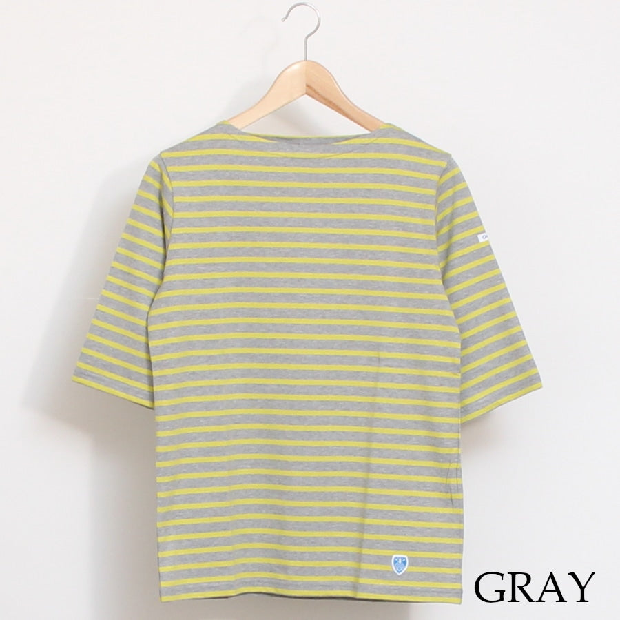 ORCIVAL5分袖ボートネックTシャツ25