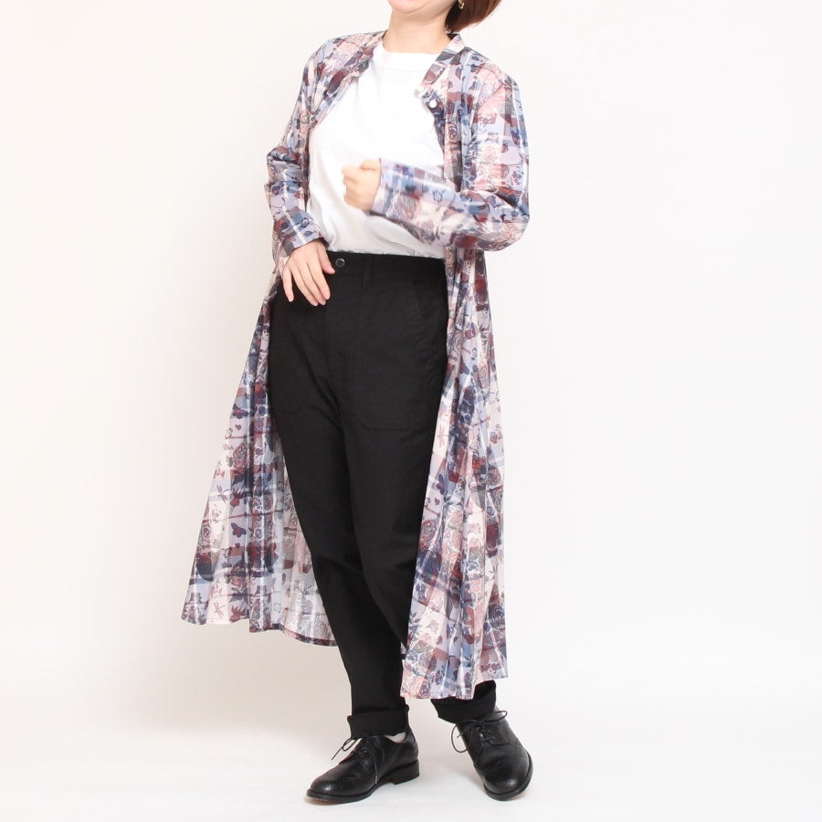 【残り僅か】D.M.Gバックサテンレグレットベーカーパンツ