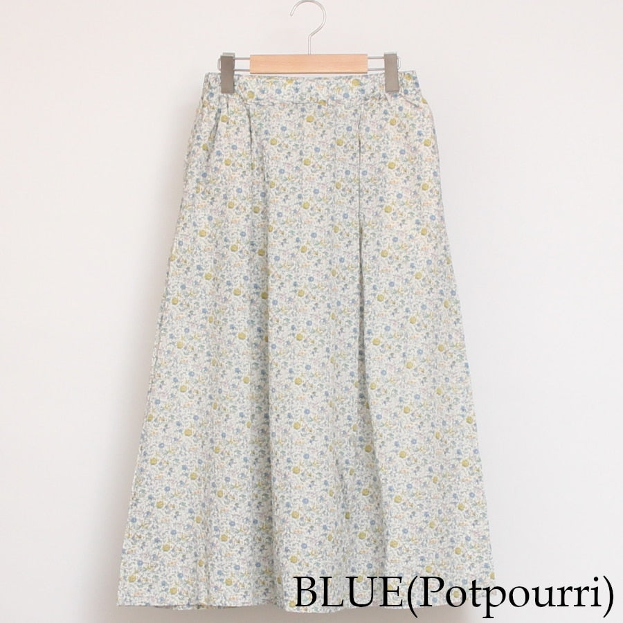 【20%OFF】【ラスト1点ずつ】NARU UNIリバティ フレアスカート