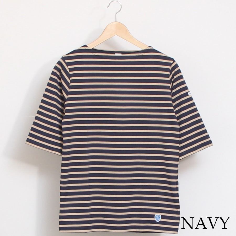 ORCIVAL5分袖ボートネックTシャツ25
