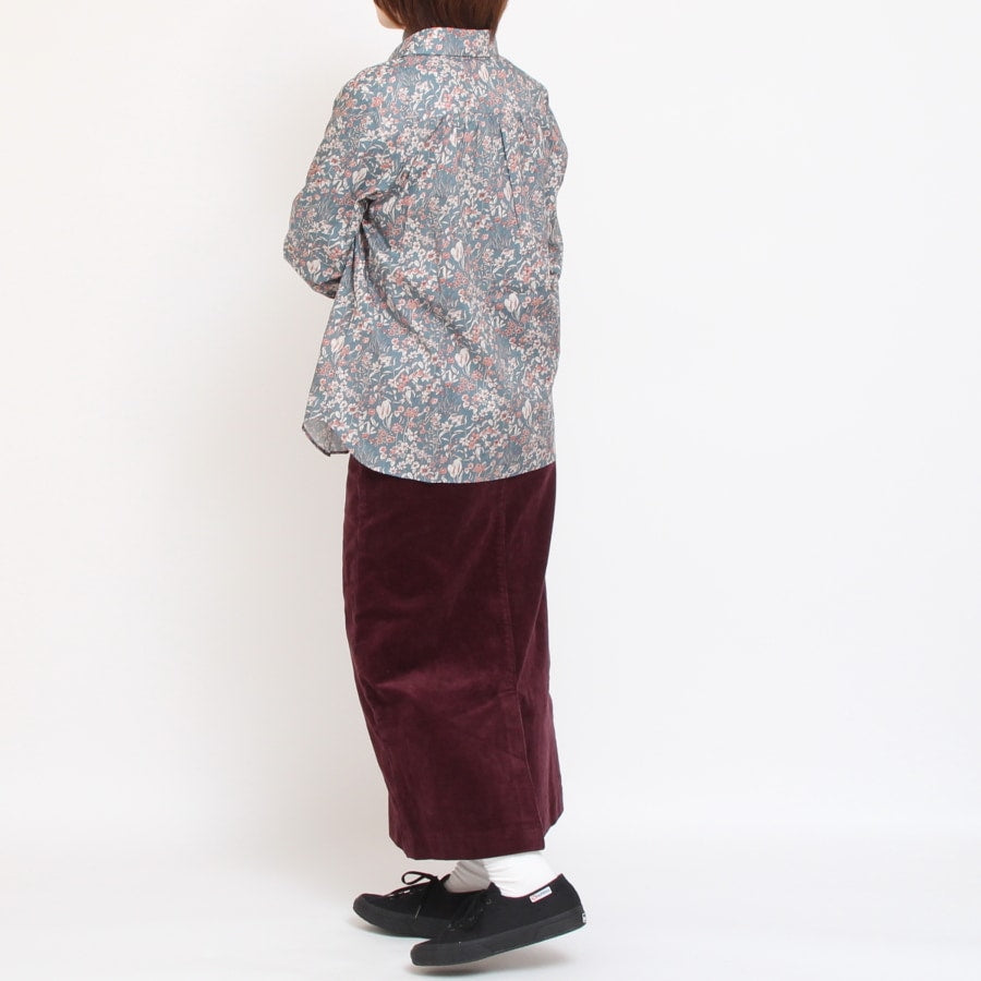 【20%OFF】【IVORYサイズ1のみ ラスト1点】24animals長袖レギュラーシャツ(2409)