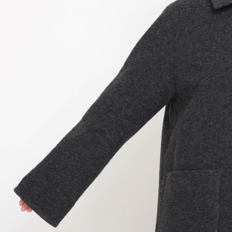 【再値下げ・40%OFF】【CHACOAL GRAY ラスト1点】裏リバティステンカラーコート(2410)