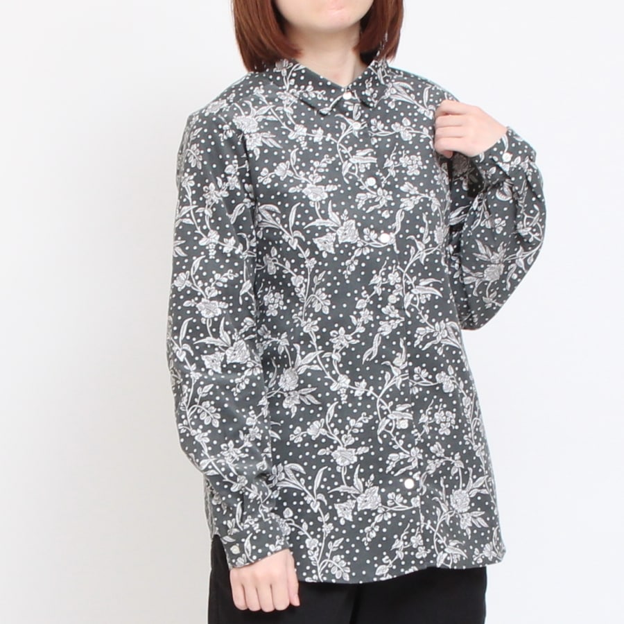 【20%OFF】【CAMELのみ ラスト1点】コーデュロイLIBERTYボックスレギュラーシャツ(2411)