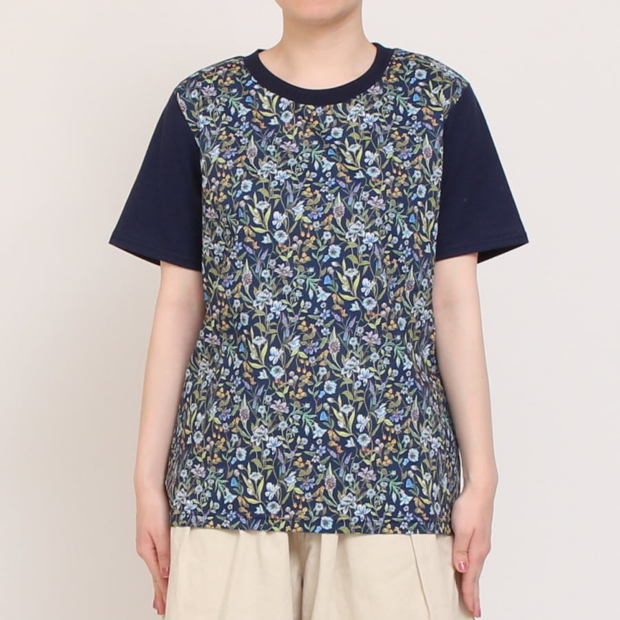 【WHITEラスト1点】LIBERTY MIX Tシャツ(2505)