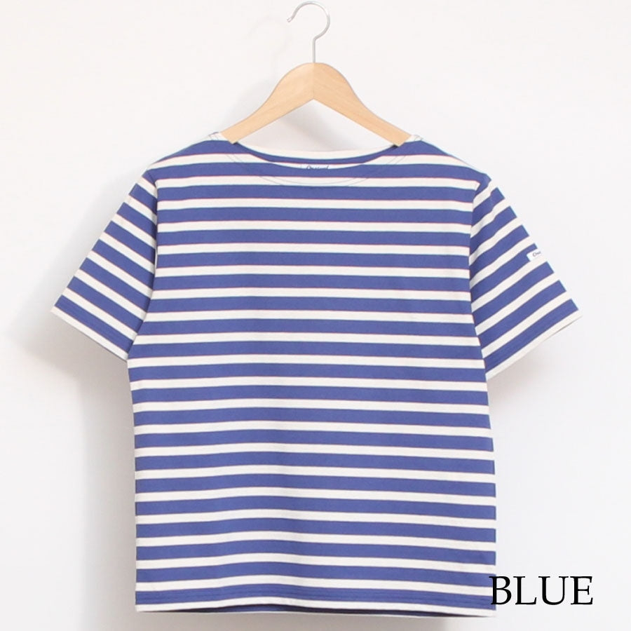 【20%OFF】【BLUEのみ ラスト1点】ORCIVAL SUVIN半袖Tシャツ24