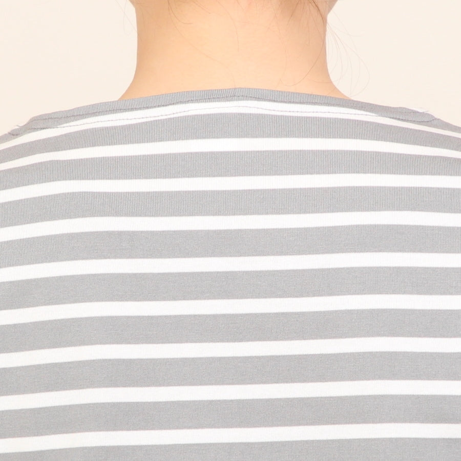 ORCIVALボーダー長袖Tシャツ