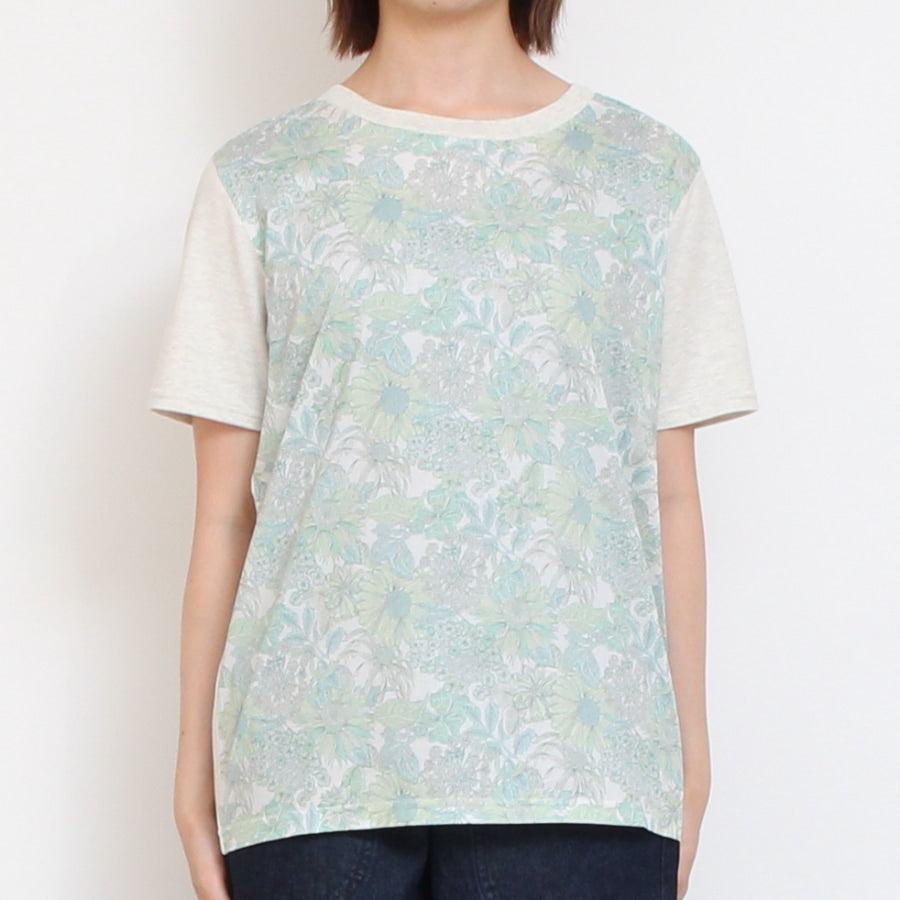 【BEIGEのみ ラスト1点】LIBERTY MIX Tシャツ(2507)