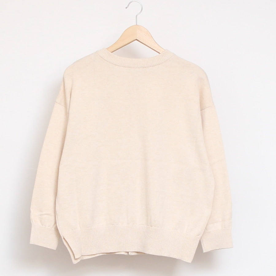 【30%OFF】【BLUE・BEIGE ラスト1点ずつ】NARU2WAYニットカーディガン(2401)