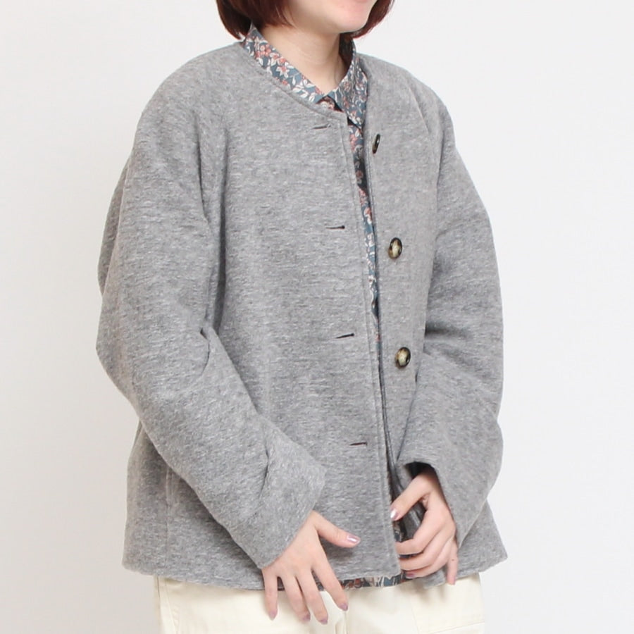 【再値下げ】【BLACKのみ 残り僅か】裏リバティVネックジャケット