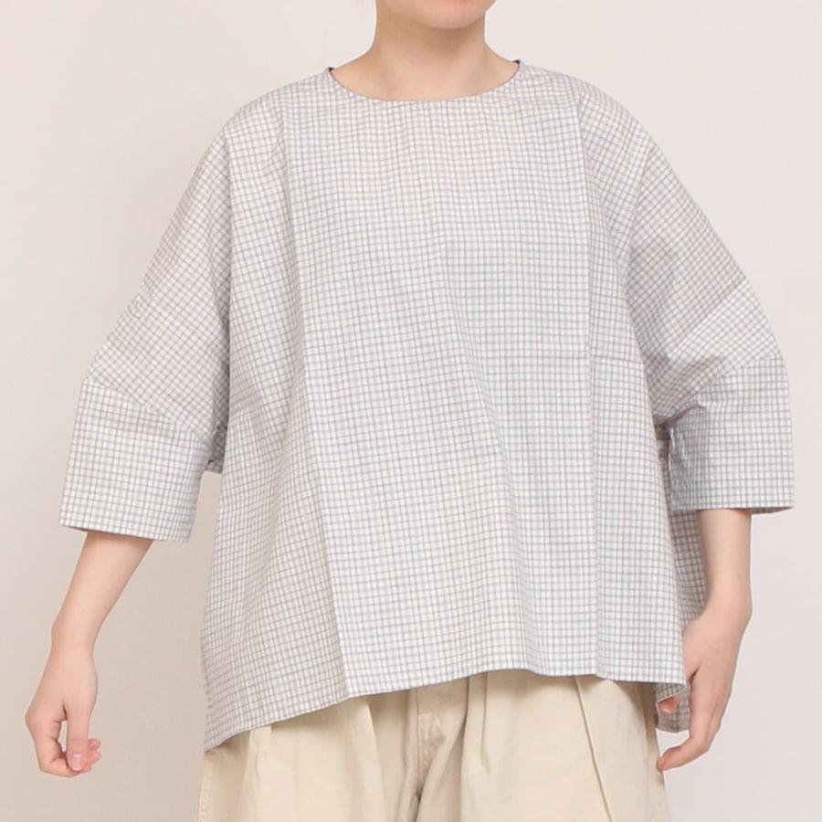 【再値下げ】NARU綿麻タイプライタープルオーバー